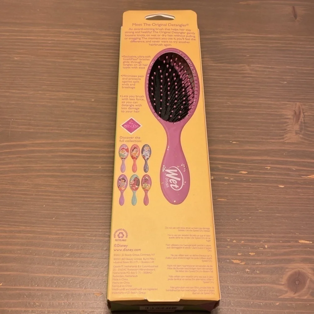 Disney Princess Tiana Wet Brush Purple